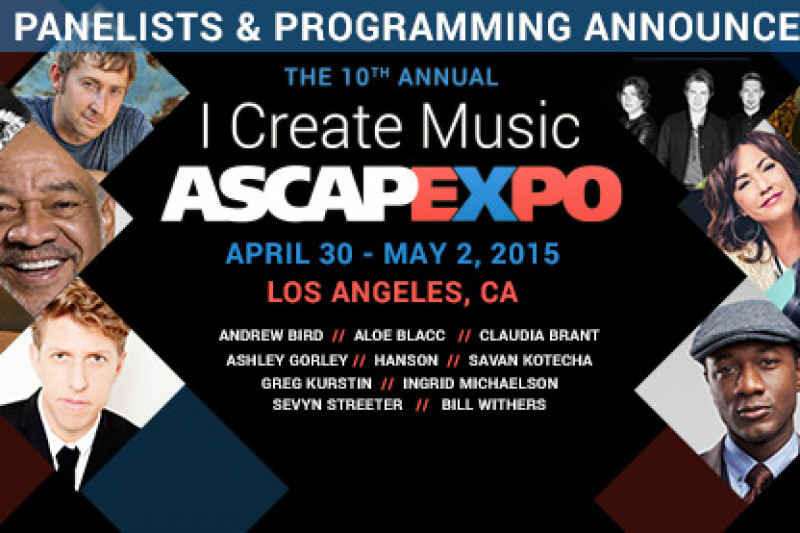 ASCAP “I Create Music” EXPO 2015 Feature Image